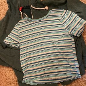 SOLD Wild Fable Target Green Crop Top